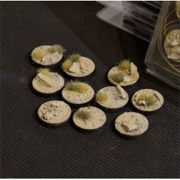 Bases Round - Arid Steppe 25mm (x10)