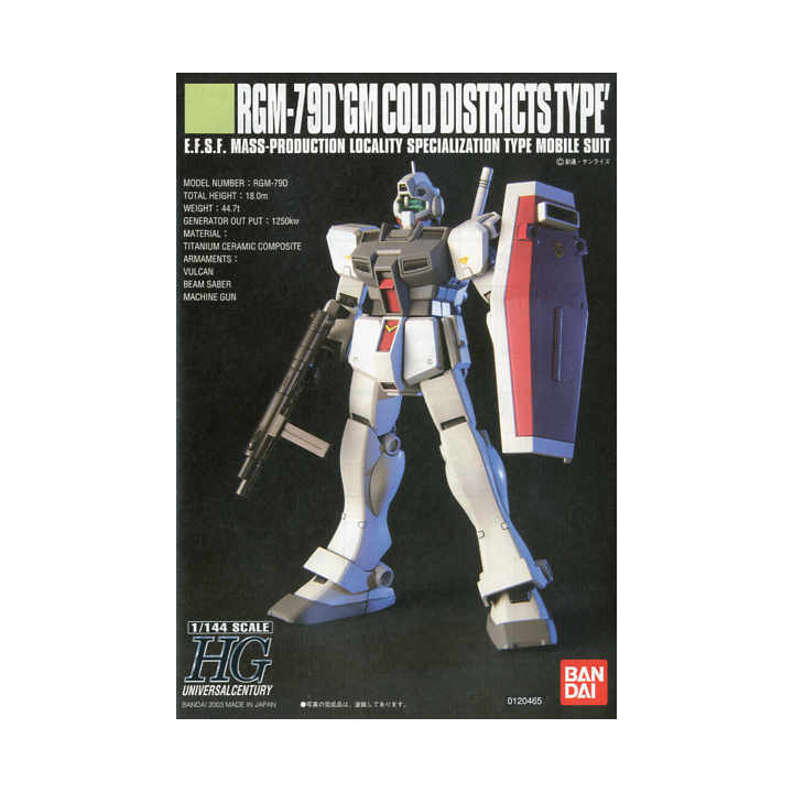 HGUC 1/144 RGM-79D GM Cold District Type