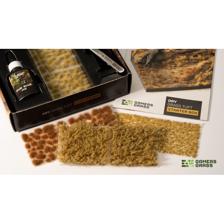 Tuft Starter Boxes - Dry Grass