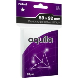 Koszulki Rebel 59x92mm Standard Euro Medium Aquila