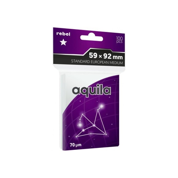 Koszulki Rebel 59x92mm Standard Euro Medium Aquila