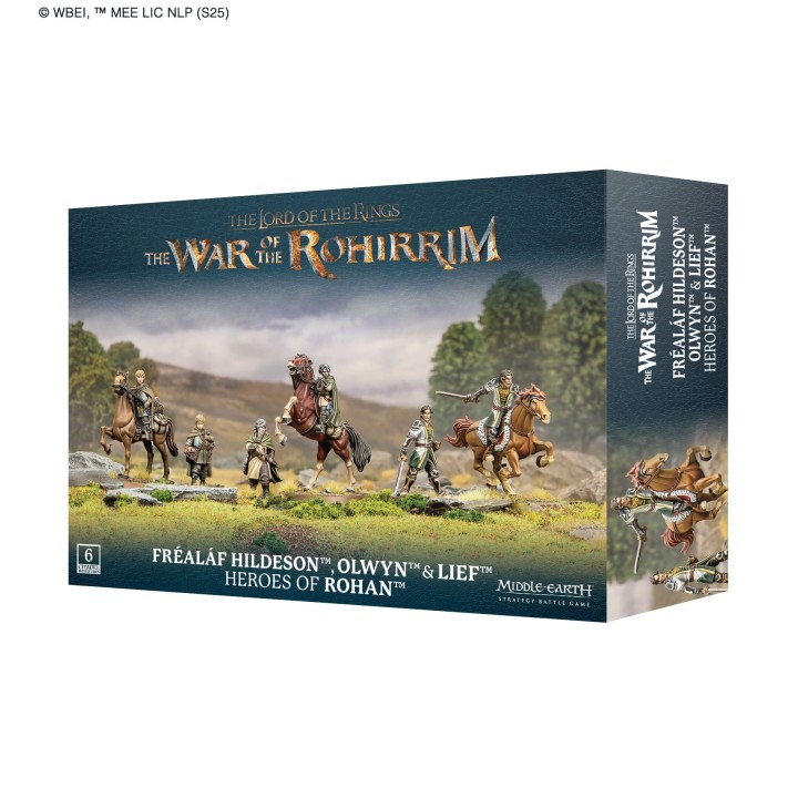 Fréaláf Hildeson Olwyn and Lief Heroes of Rohan