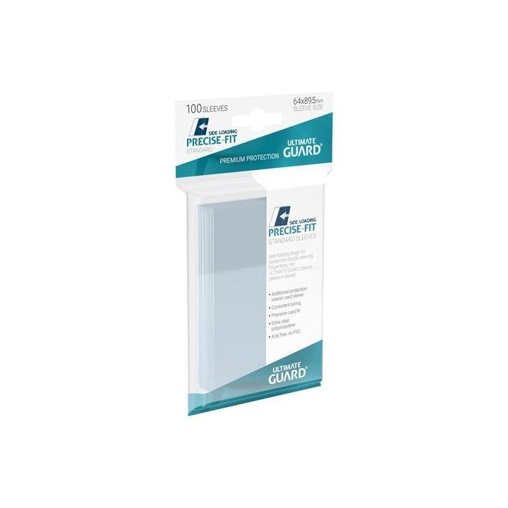 Ultimate Guard Precise-Fit Sleeves Standard Size (100) - Side-Loading