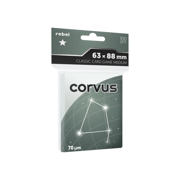 Koszulki Rebel 63x88 mm Corvus Medium