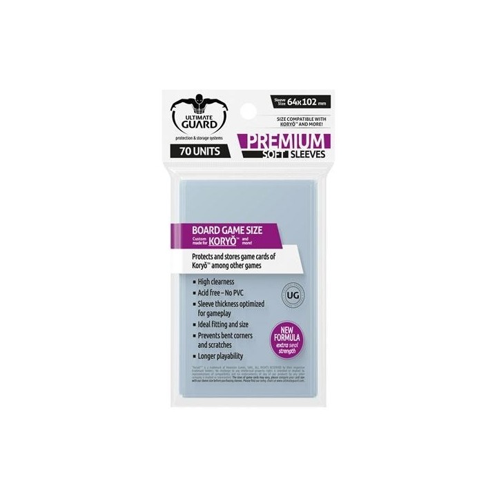 Ultimate Guard Premium Soft Sleeves for Board Game Cards Koryó