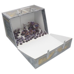 Walizka magnetyczna z 1 metalową płytką
