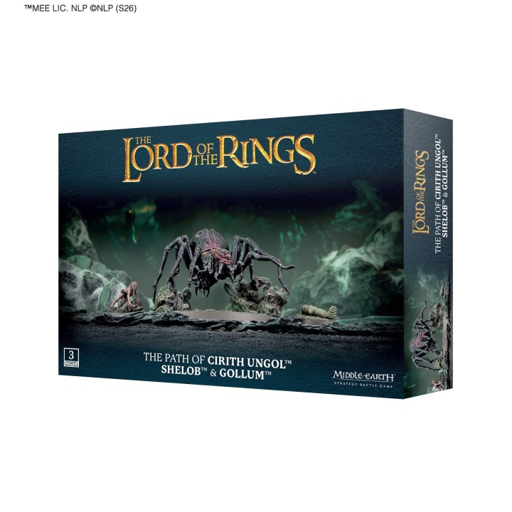 The Path Of Cirith Ungol: Shelob & Gollum
