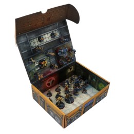 Infinity Action Box z dwoma metalowymi płytkami