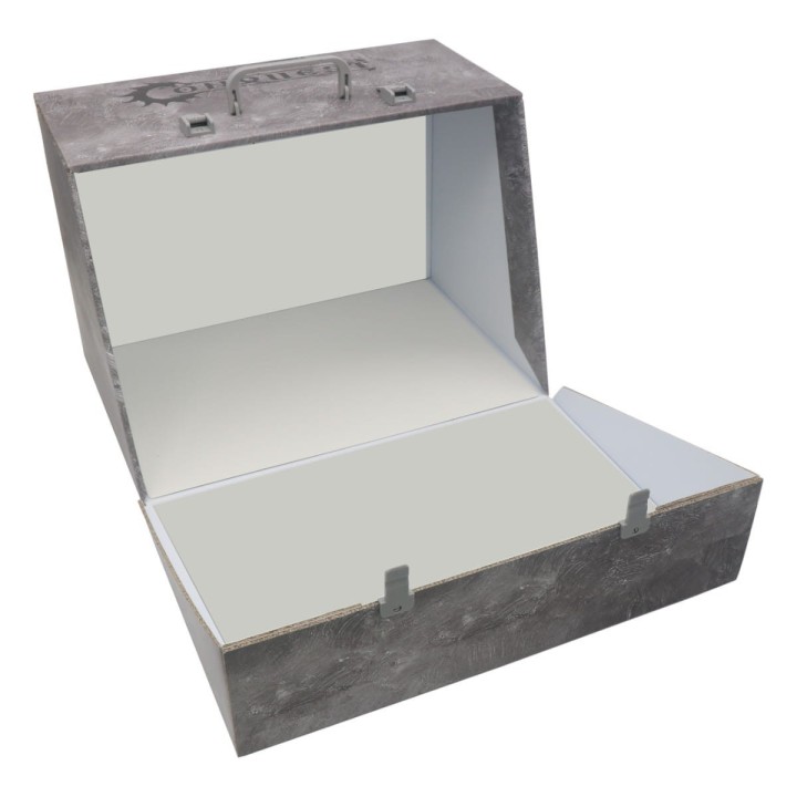 Magnetyczna walizka do gry Conquest z 3 metalowymi płytkami