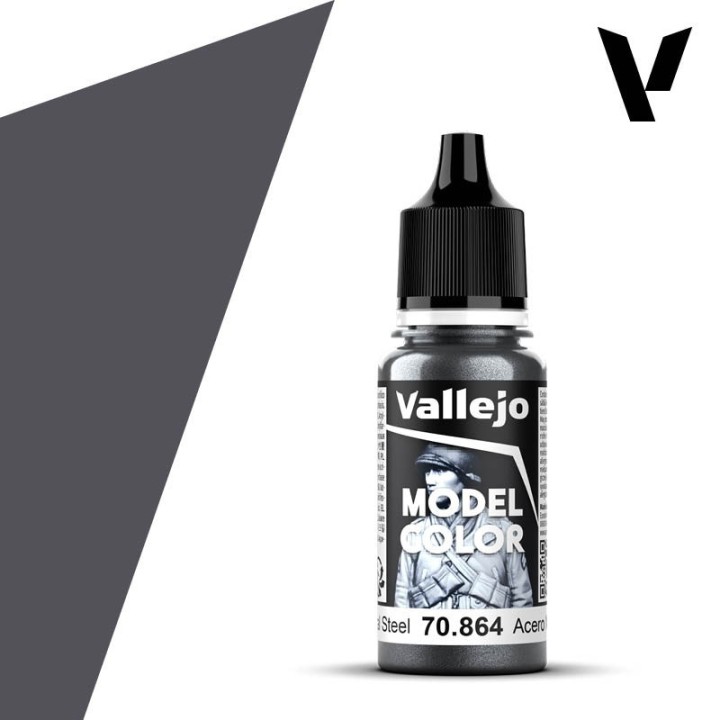 Model Color Natural Steel (Metallic) 70.864 (18 ml)