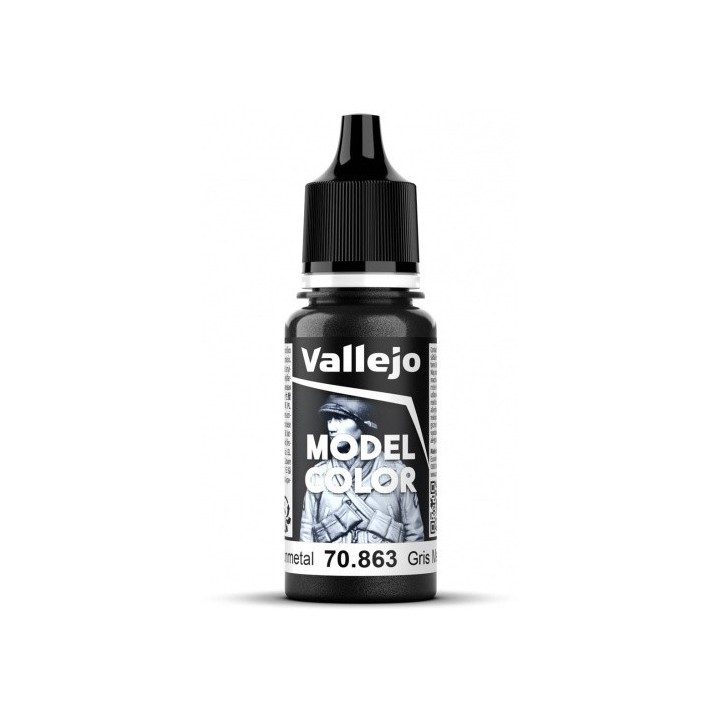 Model Color Gunmetal (Metallic) 70.863 (18 ml)