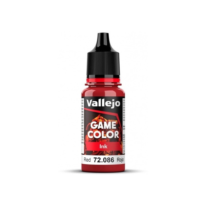 Game Color Ink Red 72.086 (18 ml)