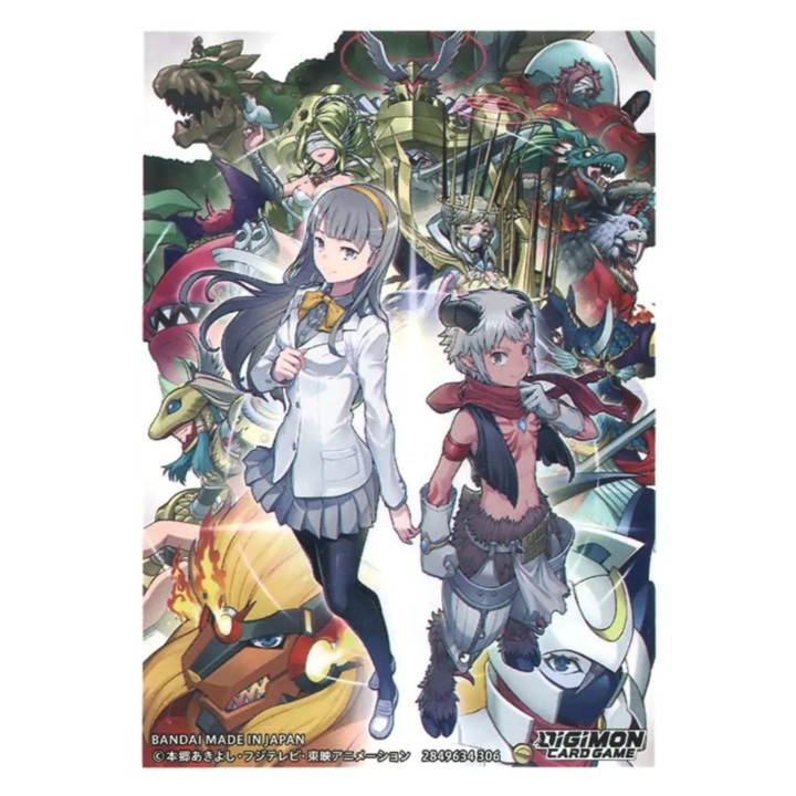 Digimon Official Sleeves - Inori & Aegiomon 60 szt.