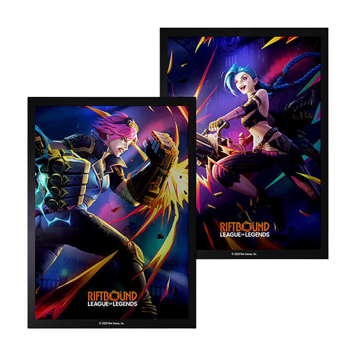 Riftbound Vendetta - Vi vs Jinx Art Sleeves