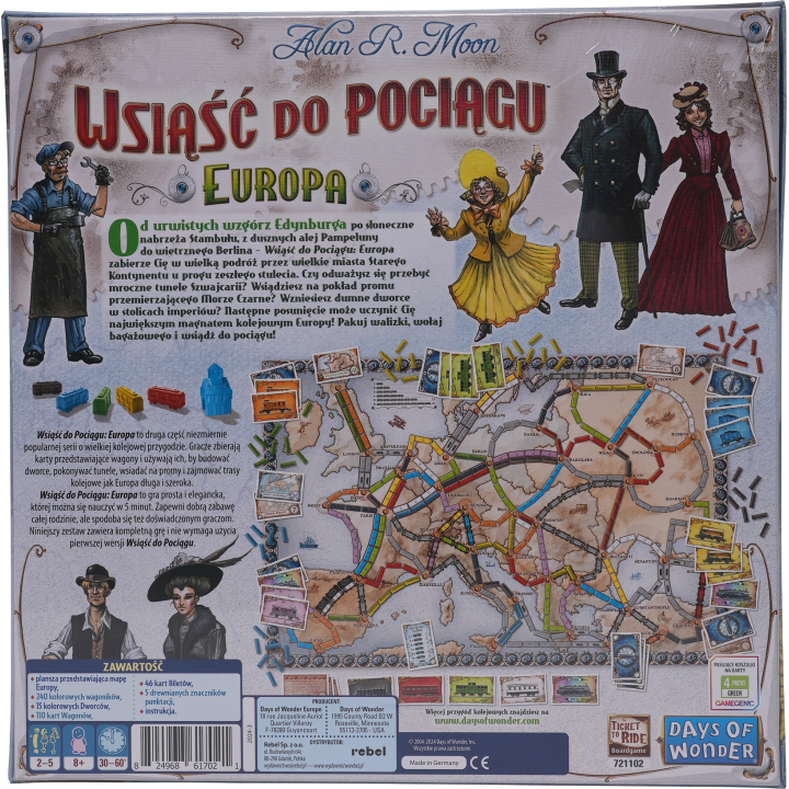 Wsiąść Do Pociągu - Europa