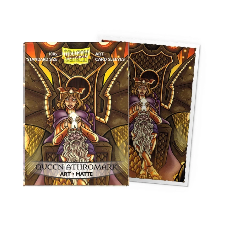 Dragon Shield Standard Matte Art Sleeves - Queen Athromark Portrait