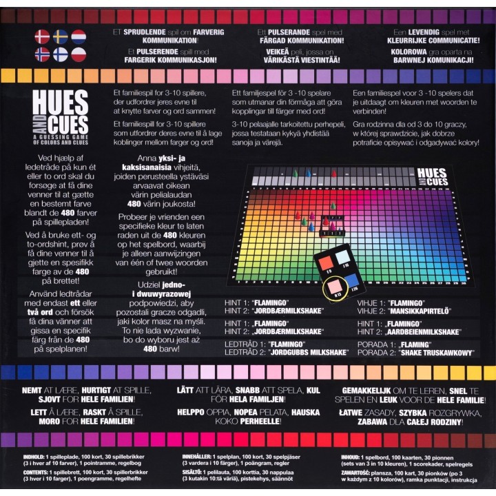 Hues and Cues (edycja międzynarodowa)