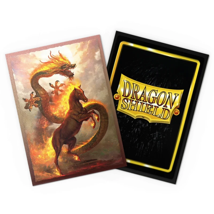 Dragon Shield Standard Matte Dual Art - Fire Horse 2026