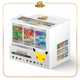 Pokémon TCG: 30th Anniversary – First Partner Special Illustration Card Set Vol. 3 Display (CHI)