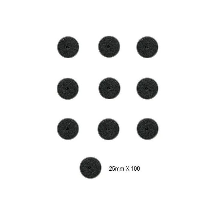 Citadel 25mm Round Bases (100 Pack)