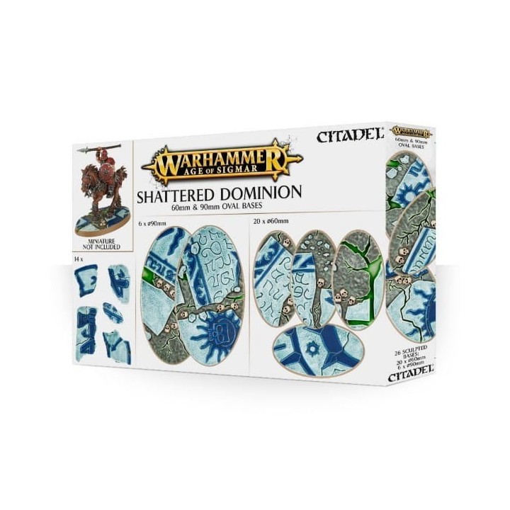 Shattered Dominion 60 & 90mm Oval Bases