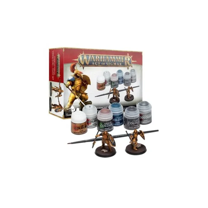 Stormcast Eternals Vindictors + Paints Set