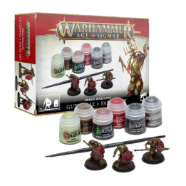 Orruk Warclans Gutrippaz + Paints Set