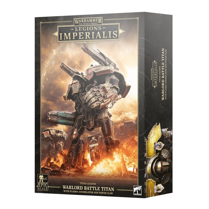 Legions Imperialis: Warlord Titan with Power Claw and Plasma Annihilator