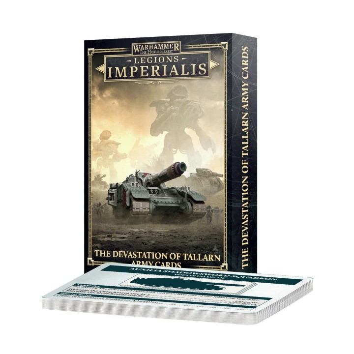 Legions Imperialis: The Devastation of Tallarn Army Cards (ENG)