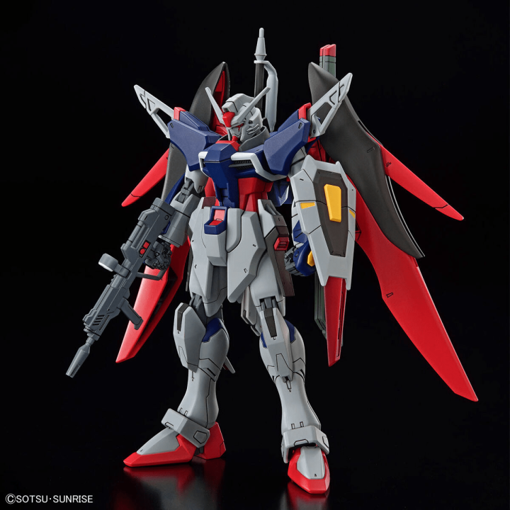 HG 1/144 Destiny Gundam Spec II & Zeus Sillouette