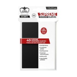 Ultimate Guard Supreme Sleeves Oversized Black (40)