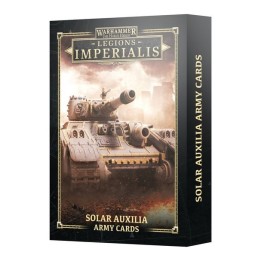 Legions Imperialis: Solar Auxilia Army Cards Pack (ENG)