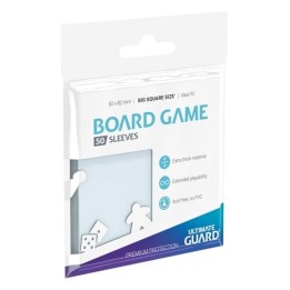 Ultimate Guard Premium Soft Sleeves for Board Game Cards Big Square (50)