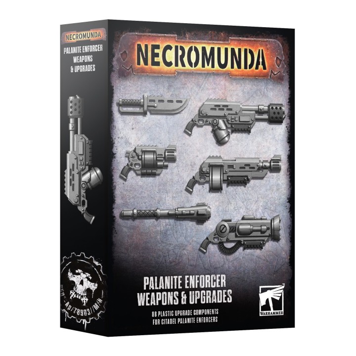 Palanite Enforcer Weapons & Upgrades