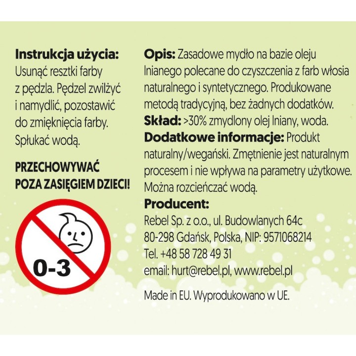 Mydło do pędzli modelarskich