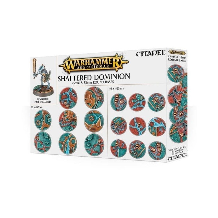 Shattered Dominion 25 & 32mm Round Bases