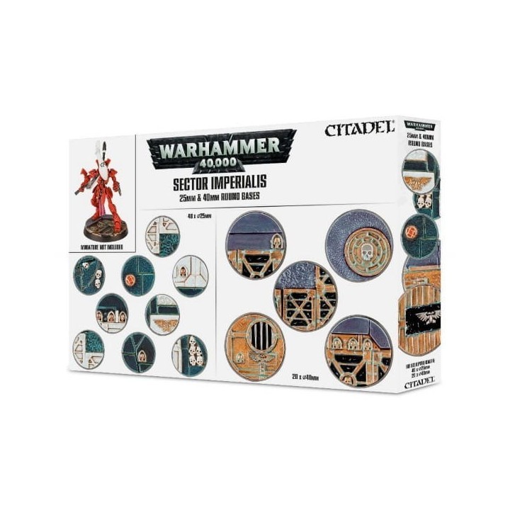 Sector Imperialis 25 & 40mm Round Bases