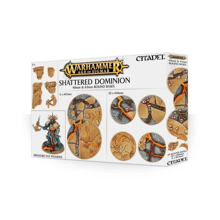 Shattered Dominion 40 & 65mm Round Bases