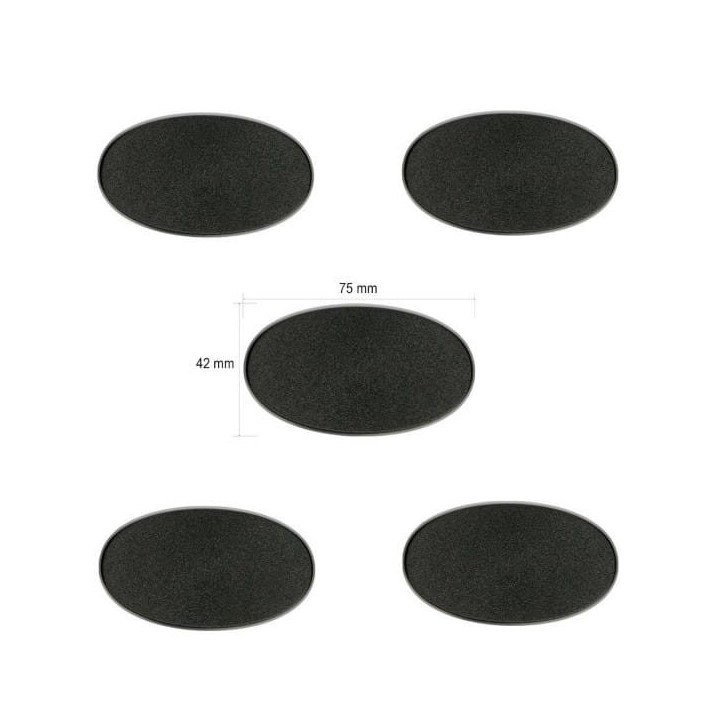 Citadel 75x42mm Oval Bases