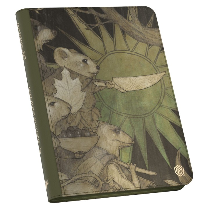 UG Zipfolio 360 Xenoskin MTG Bloomburrow Season of the Gathering